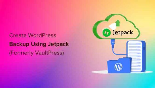 WordPress Vaultpress Backup 10 GB